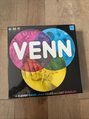 VENN Party Game Board — Multicolor